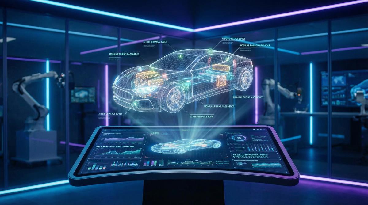 困困兔AI汽车改装视频技术